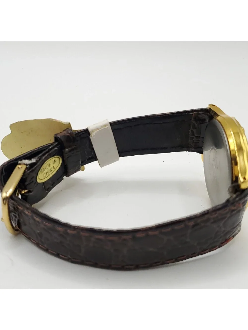 Q&Q Watch Women With Tag New Battery 30mm Gold Tone